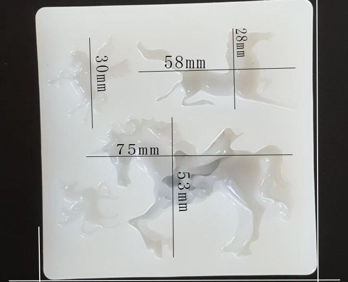 Resin Art Equipment - Molde de silicona con forma de