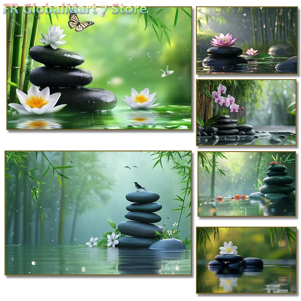 1 unidad de cuadro sin marco c - Resin Art Wallpaper reseña y precio