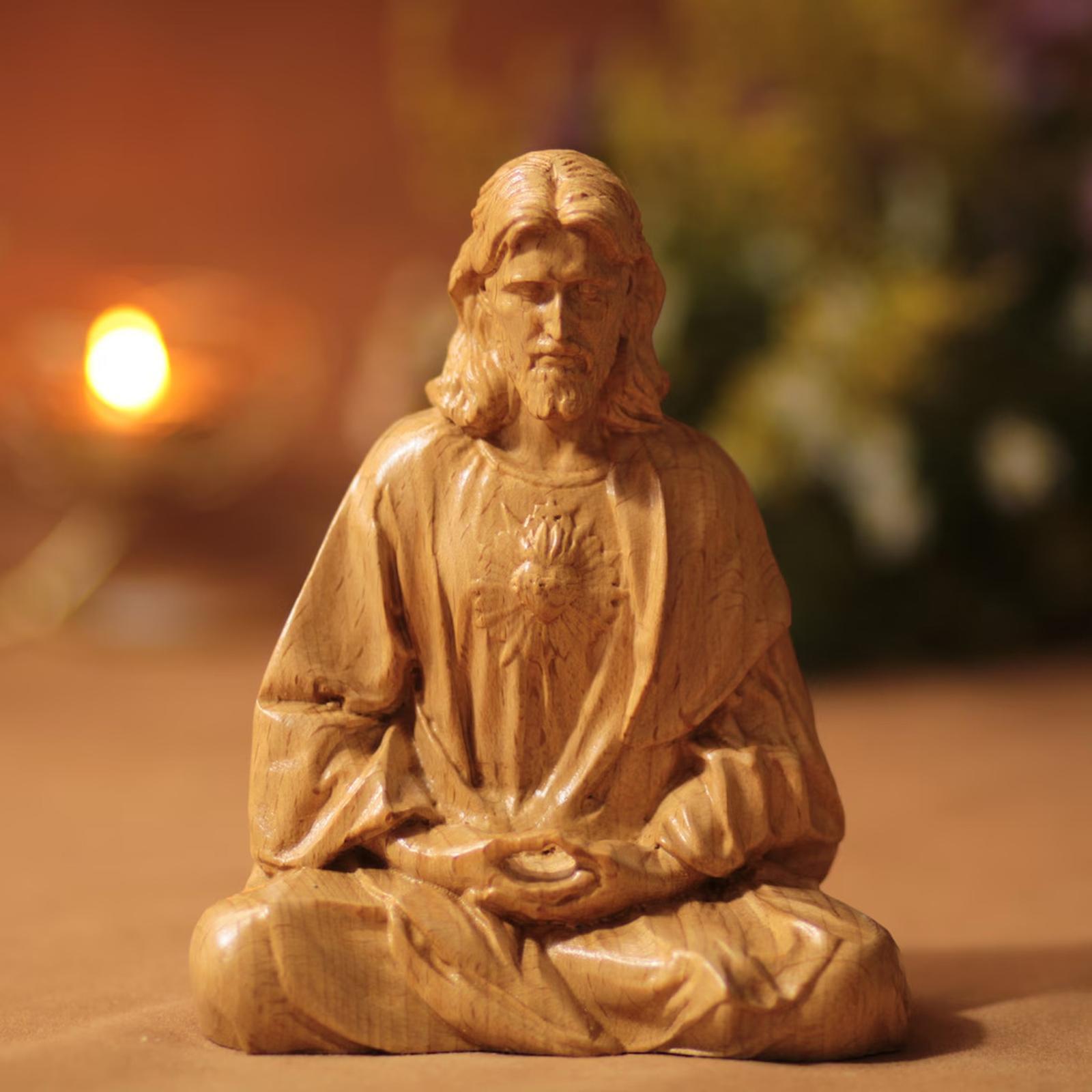Figura de Jesús, obra de arte, - Resin Art Work reseña y precio