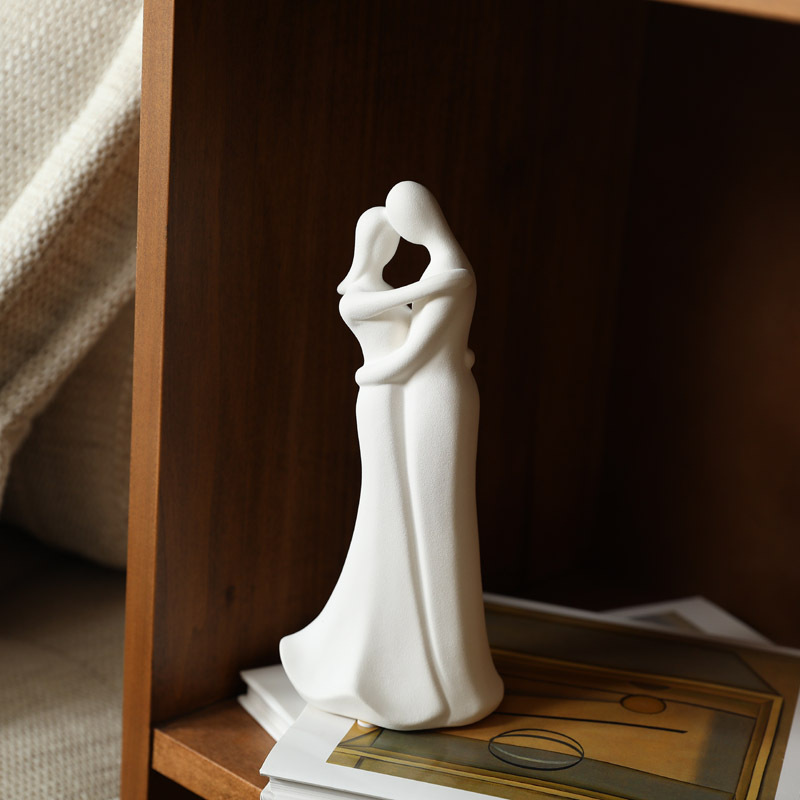 Adorno de cerámica para pareja - Resin Art Wedding Gift reseña y precio