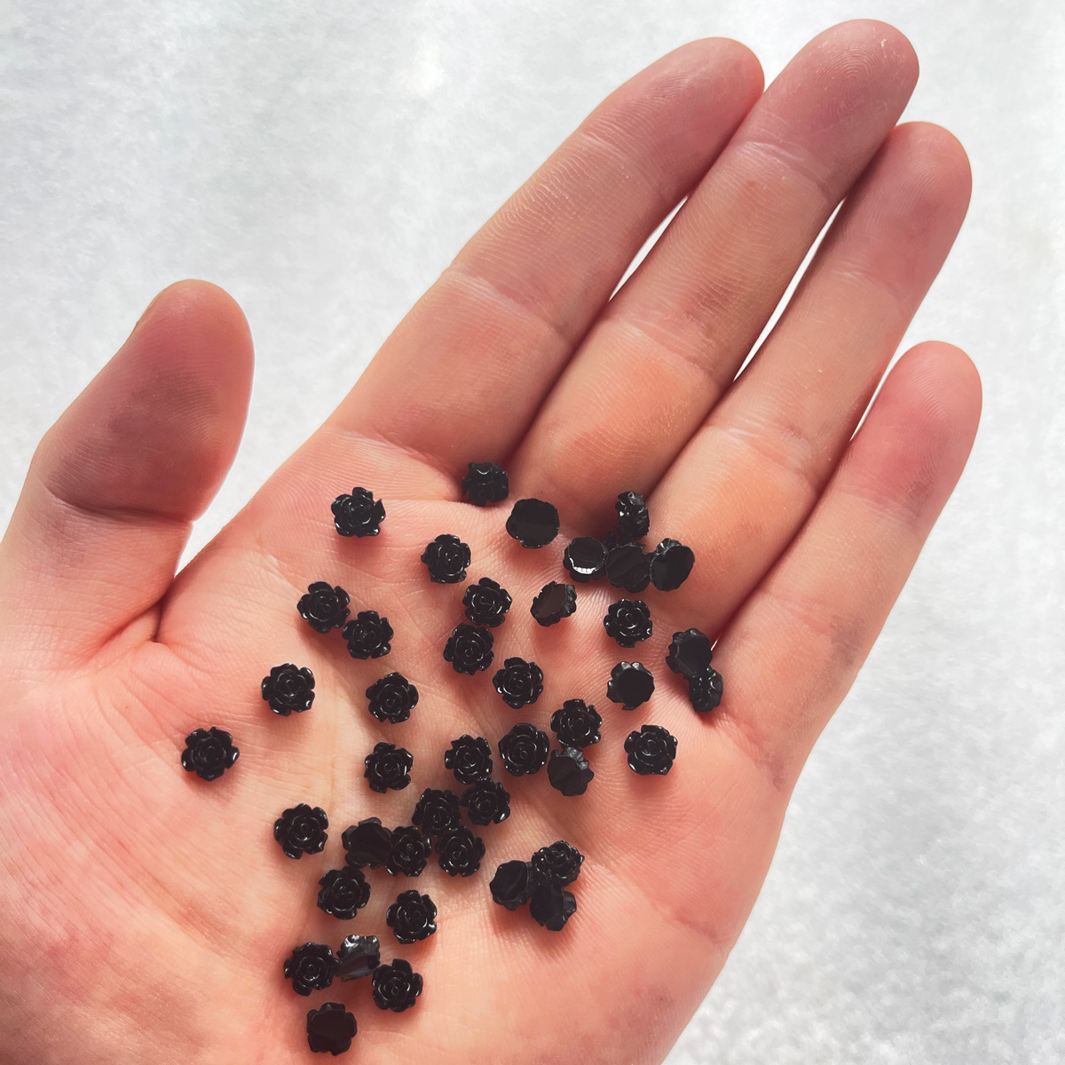 100 Piezas de Adornos para Uña - Resin Art Rose reseña y precio