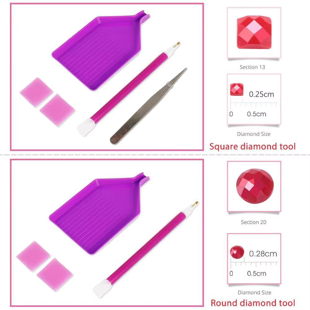 Kit de Pintura de Diamantes Po - Resin Art Work reseña y precio