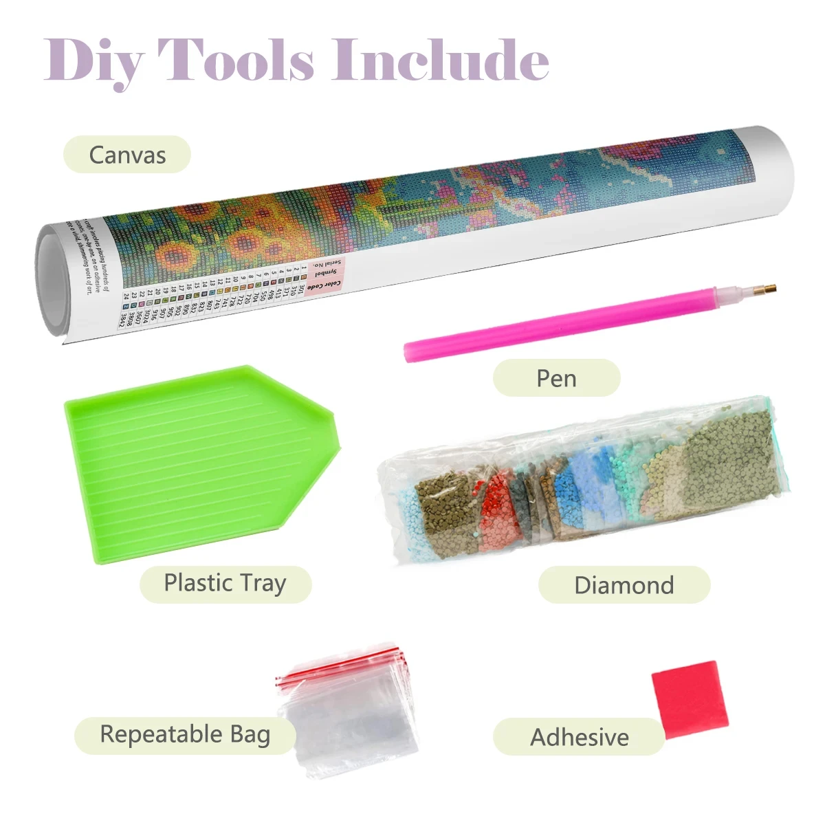Pintura de diamantes con motiv - Resin Art Wallpaper reseña y precio