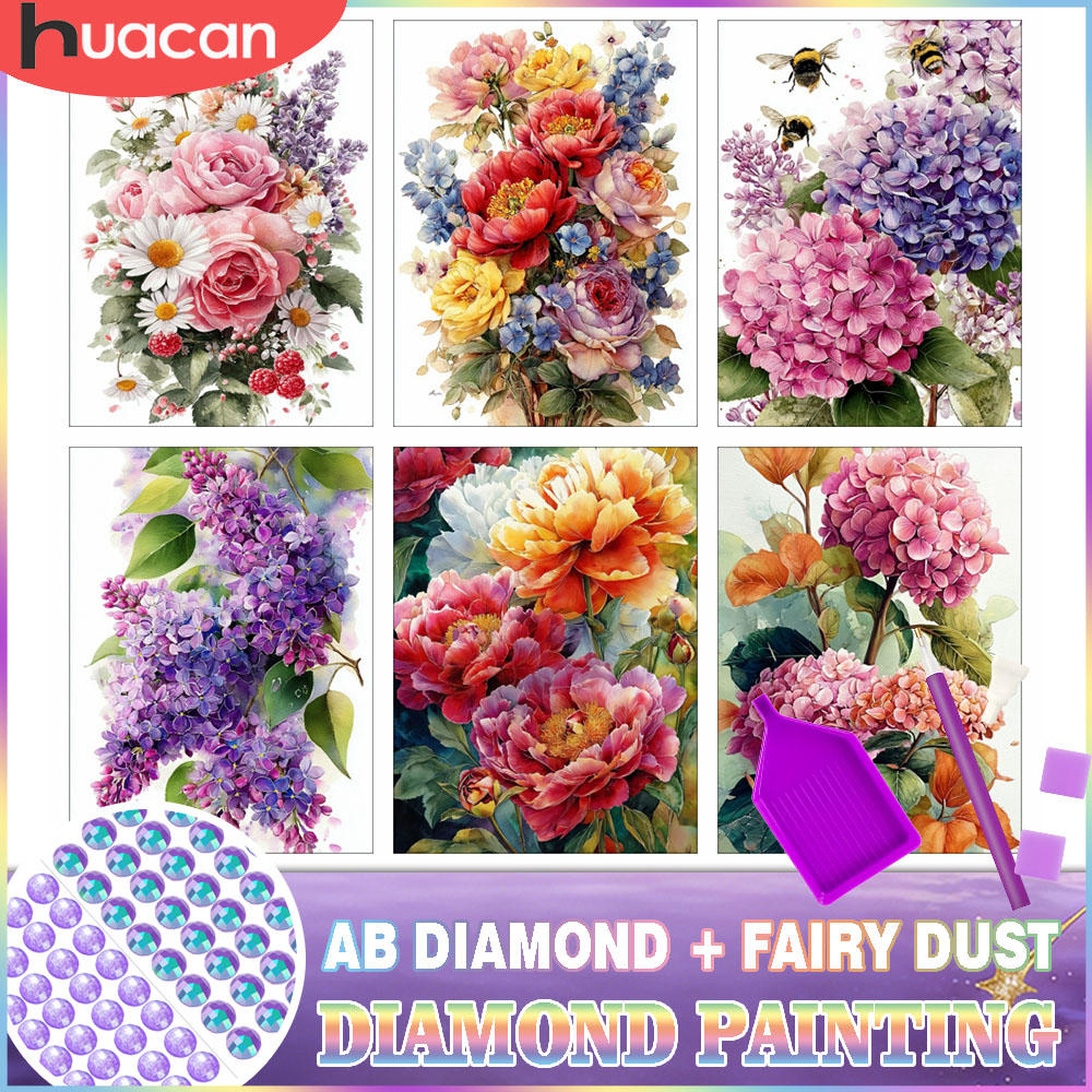 Kit de Pintura de Diamantes HU - Resin Art Rose reseña y precio