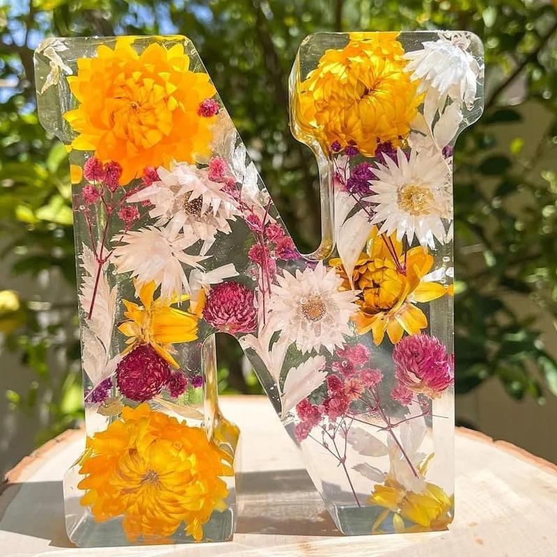 Lámpara de resina decorativa c - Resin Art Alphabet reseña y precio