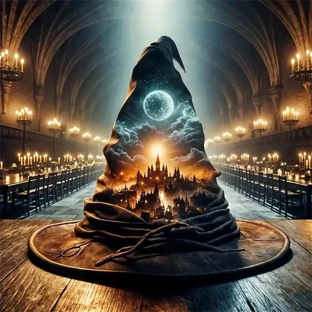Sombrero de Mago de Fantasía O - Resin Art Wallpaper reseña y precio